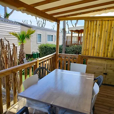 Mobil-home Les Locs Danous Campingplatz